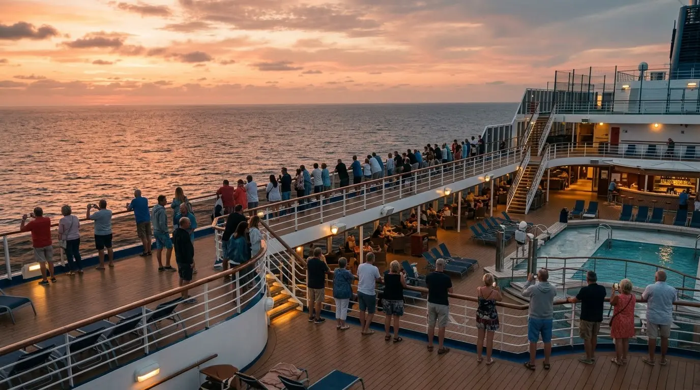 Последний день на борту MSC Armonia, прощание с африканский круиз Акуна Матата