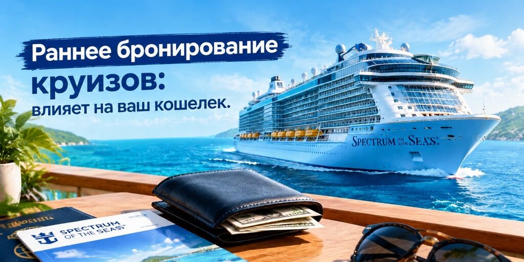 Раннее бронирование круизов: выгода и выбор