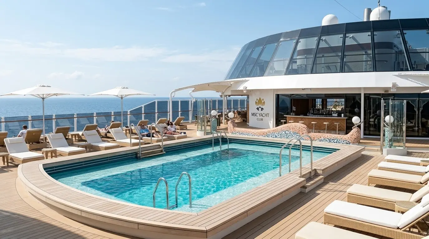 MSC Splendida и MSC Yacht Club