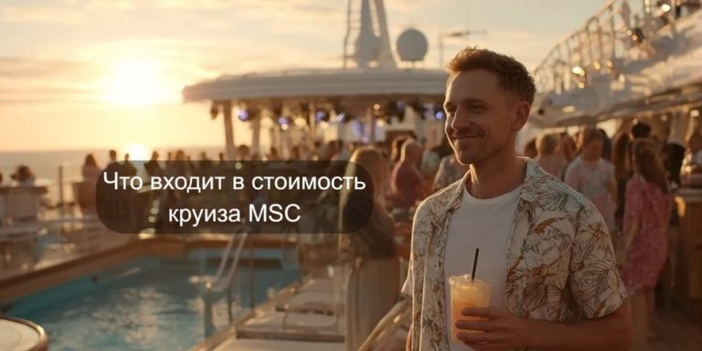 стоимость круиза MSC и что входит в цену