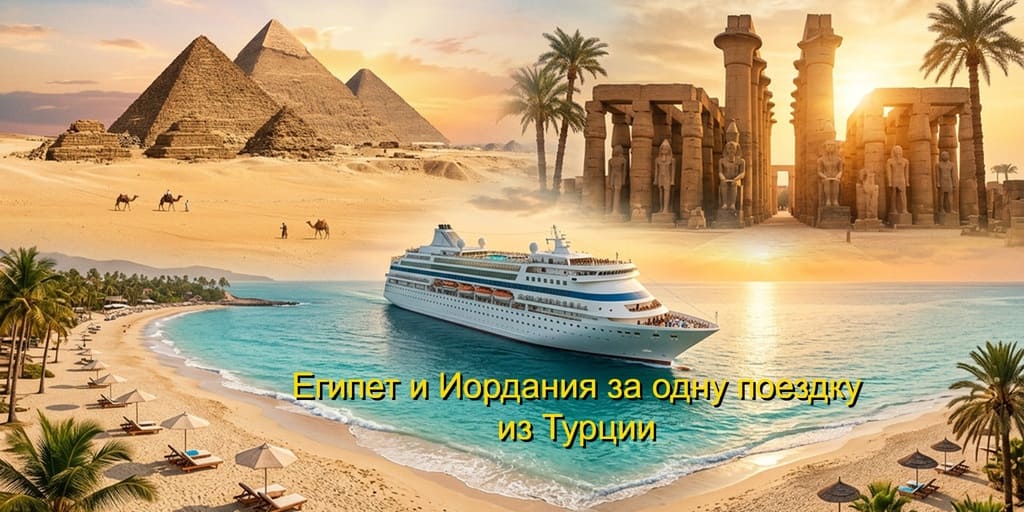 круиз из Турции в Египет