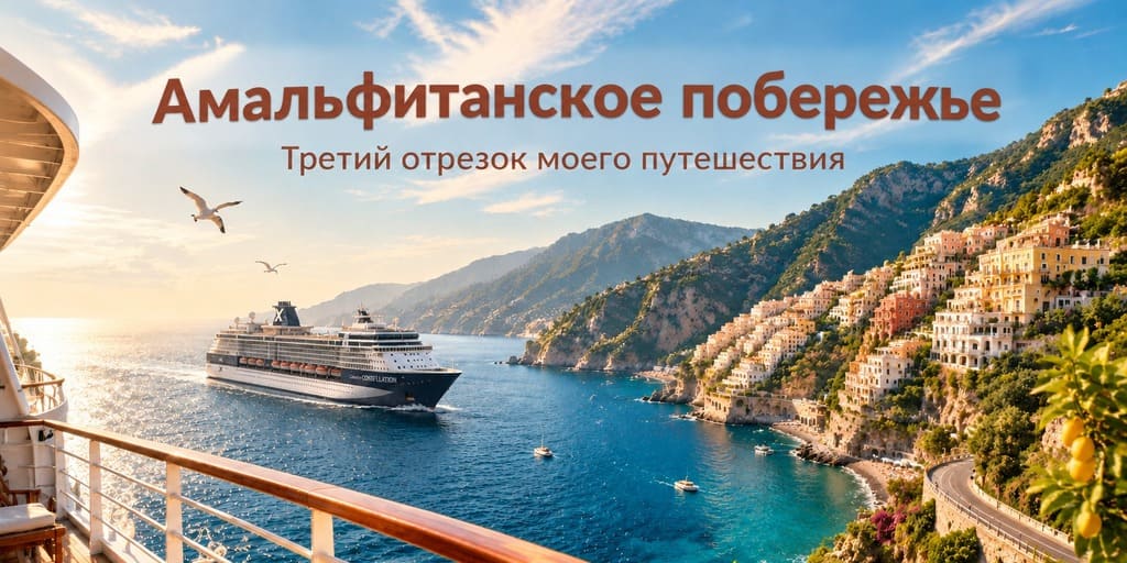круиз и экскурсия по Амальфитанскому побережью