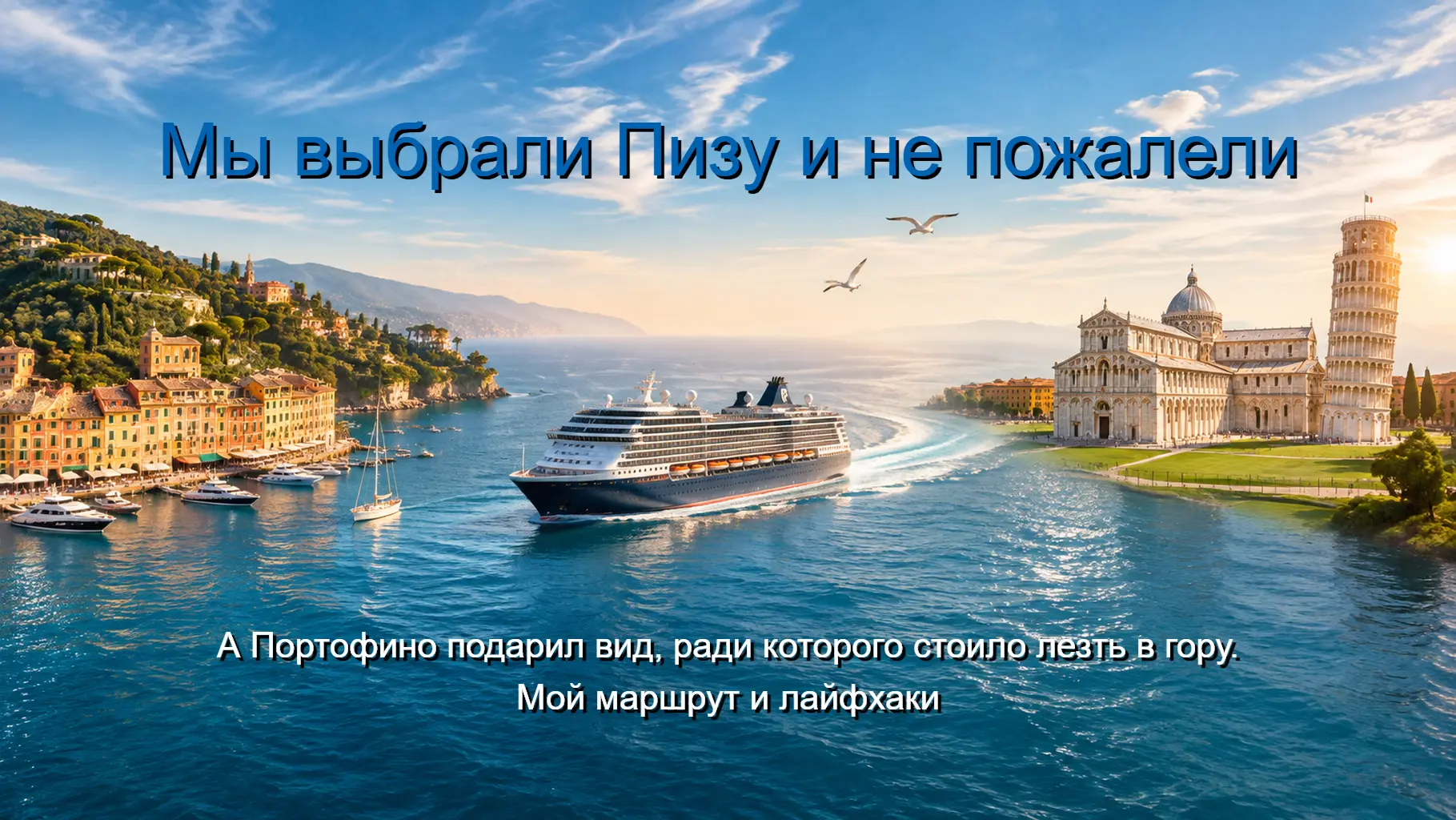 Круиз по Италии: Портофино и Пиза из Ливорно